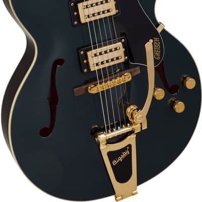 Gretsch Limited G2420TG Streamliner Hollow Body Electric Guitar with Bigsby Cadillac Green image 4