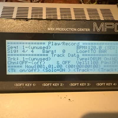 Akai MPC60 Integrated MIDI Sequencer and Drum Sampler 1988 - 1991 - Grey image 6