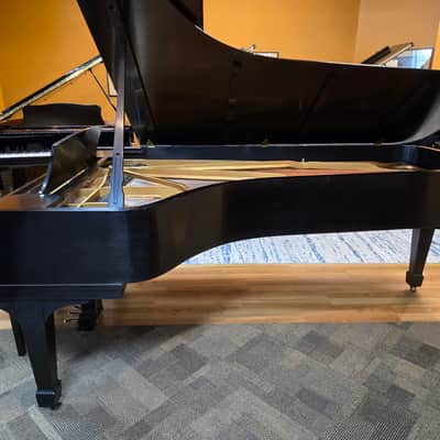 Steinway & Sons 9ft Model D 1974 - Satin Ebony image 3