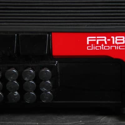Roland FR-18 Diatonic Accordion Red image 9