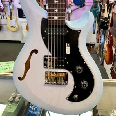 PRS S2 Vela Semi-Hollow Satin Cloud Burst with Gig Bag - Free Shipping image 2