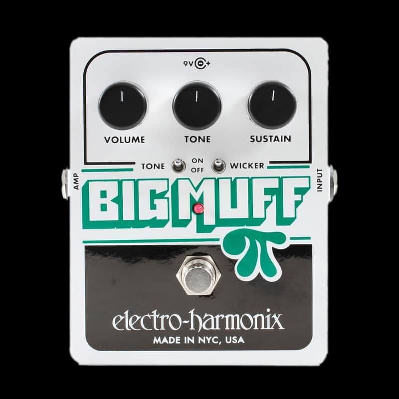 Electro-Harmonix Big Muff Pi with Tone Wicker Fuzz Pedal image 1