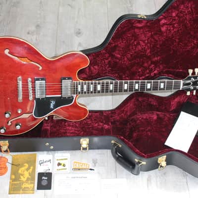 GIBSON ES335 CUSTOM SHOP AGED SAME SPECS AS COLLECTORS CHOICE #42 JD SIMO ! image 23