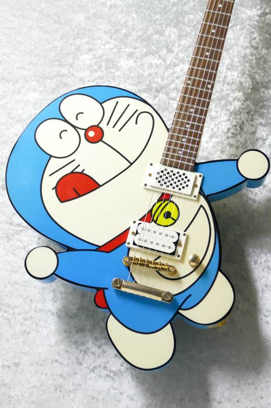 ESP 　ドラえもんギター  （2003’sUSED)  － Doraemon Graphic Top / Doraemon Blue Backー　【Limited to 200】 image 1