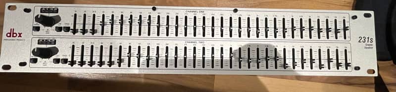 dbx 231s Dual Channel 31-Band EQ 2010s - Silver image 1