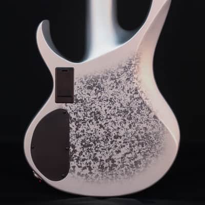 Ibanez Limited BTB25TH5 5-String Bass, Silver Blizzard Matte image 3