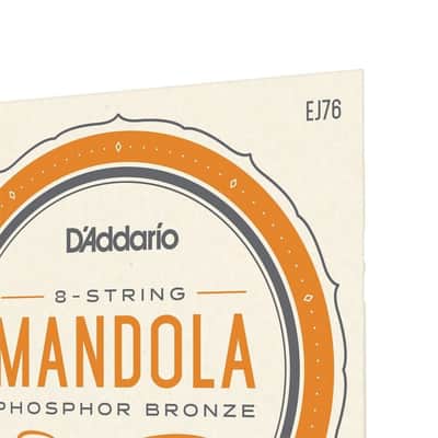 D'Addario 15-52 Phosphor Bronze Mandola Strings - EJ76 image 5
