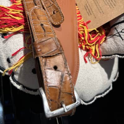 Blue Bell Straps Johnston OLD CAIMAN  Relic  Mid Brown image 3