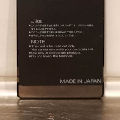 Roland SN-U110-01 Sound Library Pipe Organ & Harpsichord PCM Data ROM Card image 2