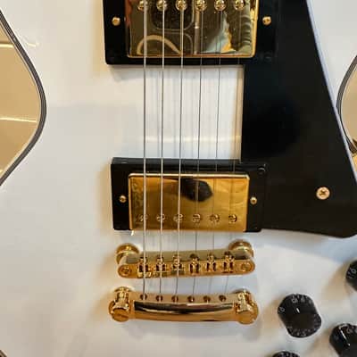 Epiphone "Inspired by Gibson Custom Shop” Les Paul Custom - Alpine White image 5