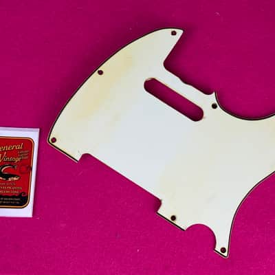 General Vintage Tone 1960’s pickguard for Telecaster ®️ extruded Máster of edad GVT®️ - Aged mint green image 1