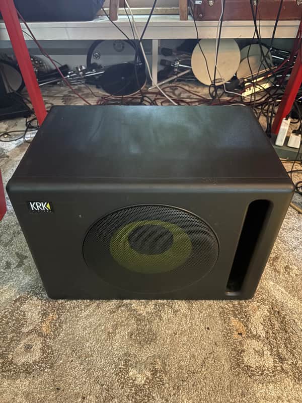 KRK S10.4 10" Active Studio Monitor Subwoofer 2021 - Black image 1