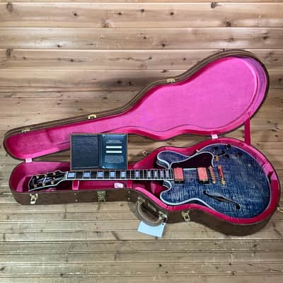 Gibson Custom 1959 ES-355 Electric Guitar - Pale Blue Gloss image 7