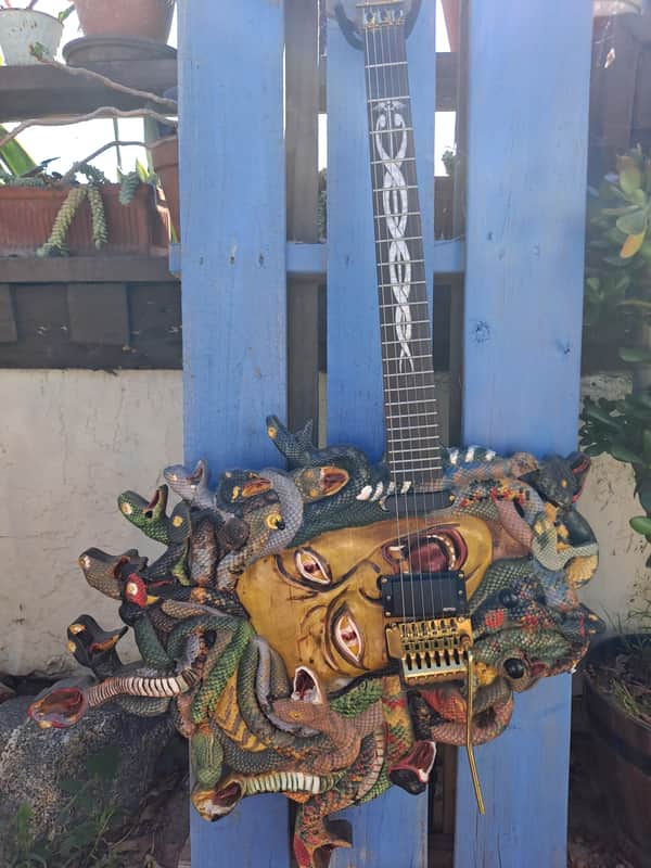 Juicy Guitars "Swamp' Face Medusa  2021 Gloss image 1