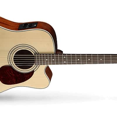 Cort MR500EOP MR Series Acoustic Electric Dreadnought Cutaway Guitar (B-Stock) image 10