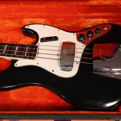 Fender 1972 Jazzbass Black with 60s Case image 9