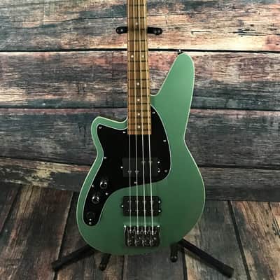 Reverend Left Handed Mercalli 4 Electric Bass - Metallic Alpine image 1