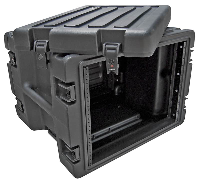 SKB 1SKB-R8W Molded 8U ATA Rolling Rack Case image 1