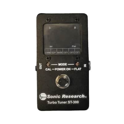 Sonic Research ST-300 Strobe Turbo Tuner 2010s Black | Reverb