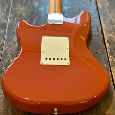 Fender Japan Limited Edition MIJ Cyclone Fiesta Red w/ Docs MIJ image 2