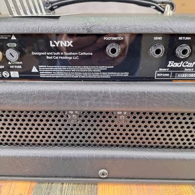 Bad Cat Lynx Handwired Series 2-Channel 50-Watt Guitar Amp Head 2022 - Present - Black image 6