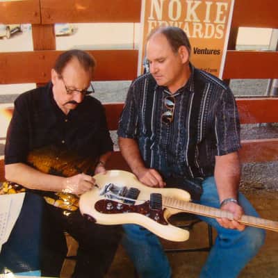 Mosrite The Nokie Pearl White image 13