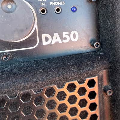Simmons DA50 Electronic Drum Set Monitor 2010s - Black image 2