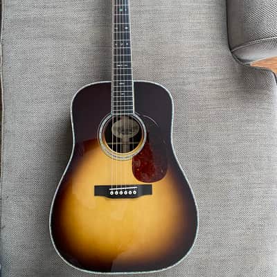 Preston Thompson D-42 Brazilian/Adirondack, Vintage Martin Sunburst, Engraved Tuners, 2020, WOW! image 1