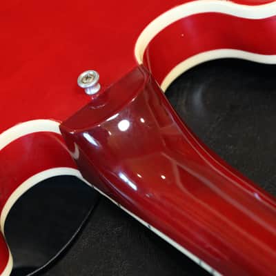 Minty! 2019 Heritage H-535 Semi-Hollow Electric Guitar Figured Cherry + OHSC image 20