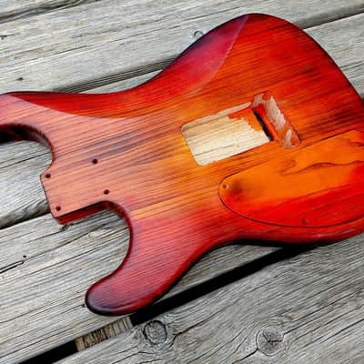 Stratocaster body, swamp ash, rear rout image 7