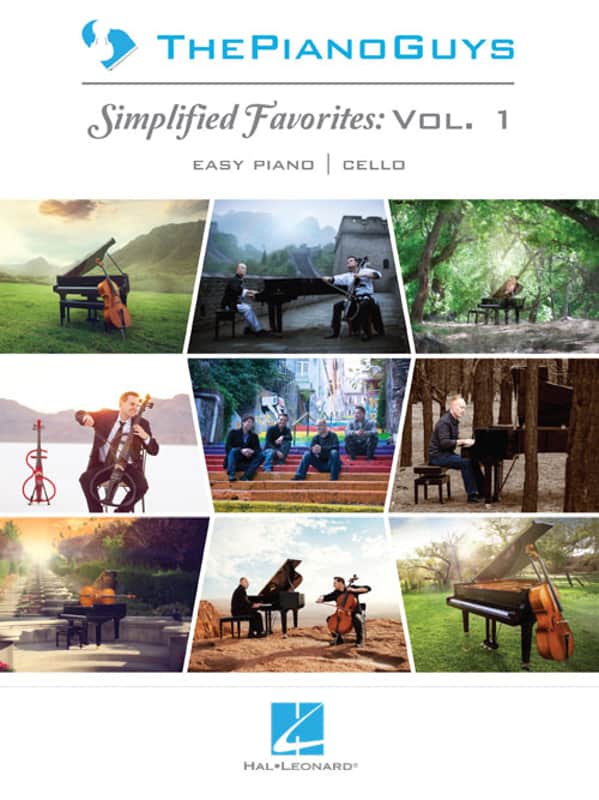 Hal Leonard The Piano Guys –Simplified Favorites, Vol. 1 Easy Piano Arrangements with Optional Cello Parts image 1