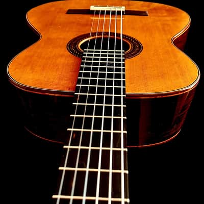 Nahum Herrera Lattice Concert Guitar 2024-Cedar/Ancient Dark Cocobolo image 6