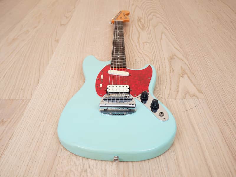 1996 Fender Kurt Cobain Mustang MG69 Electric Guitar Sonic Blue