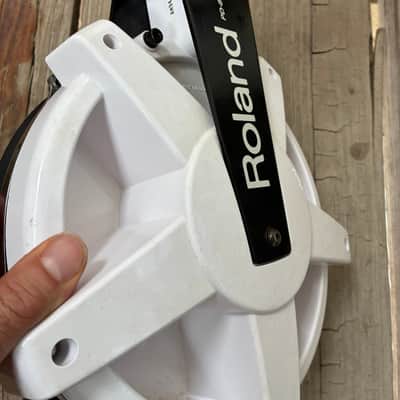 Roland PD-80 V-Pad 8" Single Zone Mesh Drum Pad 2010s - White electric drum set trigger pad image 10