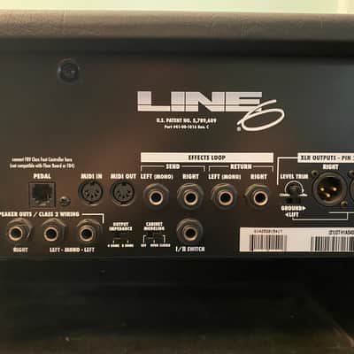 Line 6 Duoverb HD 100-Watt Stereo Digital Modeling Guitar Amp Head 2002 - 2004 - Black image 6