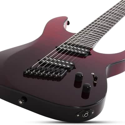 Schecter Reaper-7 Elite Multiscale Blood Burst image 2