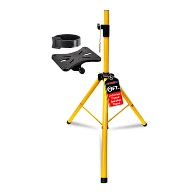 5 Core Speaker Stand Height Adjustable PA DJ Tripod Studio Monitor Stands w 35mm Compatible Insert image 2
