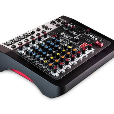 Allen & Heath ZEDi-10FX - Compact Hybrid Audio Mixer/4x4 USB Interface with 61 Studio Quality FX (AH-ZEDi-10FX),Black image 1
