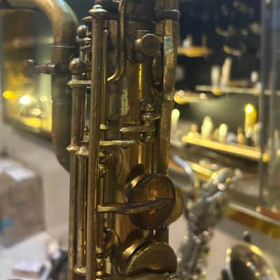Buescher Big B Baritone Saxophone 34xxx - 1961 image 7