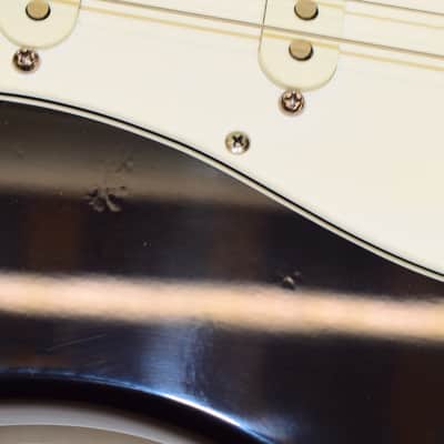 1995 Fender American Standard Stratocaster Electric Guitar, Maple Fingerboard, Black w/ Case image 8