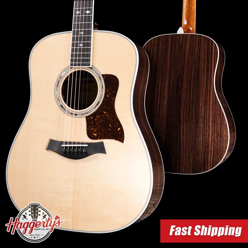 Taylor Legacy 810e Dreadnought Acoustic/Electric Guitar with Hardshell Case - Demo image 1