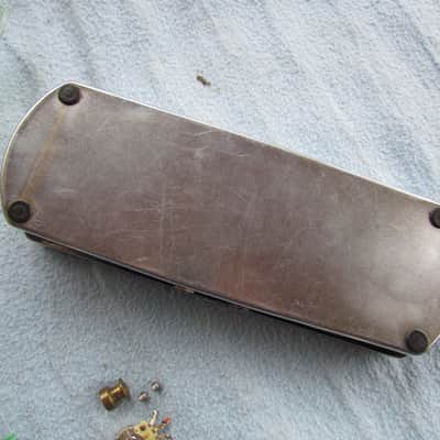 Vintage Fender Volume Pedal 1962-1963 Chrome For Repair Needs New Pot Vintage Fender Volume Pedal For Repair image 4