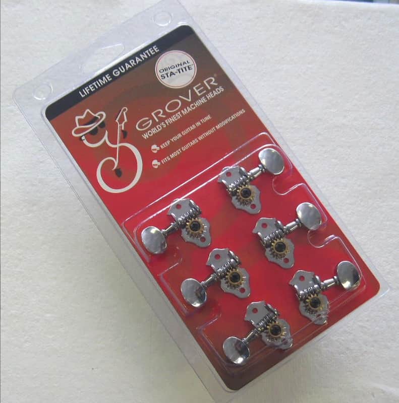Grover V98N Nickel Sta-tite Tuners 0062914100 image 1