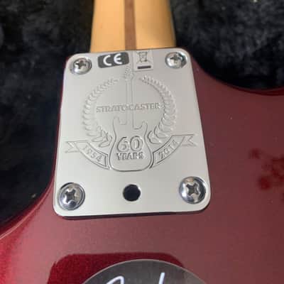 Fender USA Standard Stratocaster 2015 Custom Shop Pickups in Metalic Midnight Wine image 8