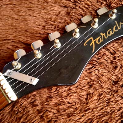 Extremely Rare Vintage 1970s Farady Eko Davoli Surfcaster Italian Guitar Fetish! image 3