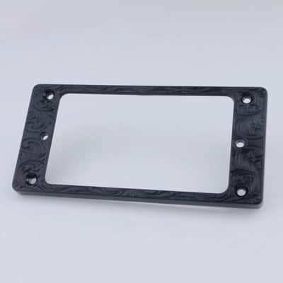 Electric Guitar or Bass Humbucker Pickups Cover Frame Flat Top Pickup Mounting Rings image 2