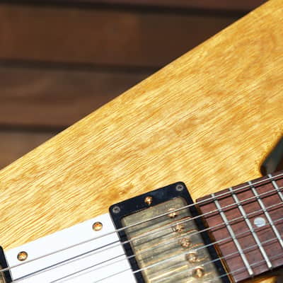1994 Gibson Flying Z Thunderbolt by Hiroshi Kido Kid Korina Guitar - Beyond Rare, Brazilian/Korina! image 6