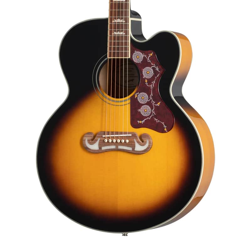 Epiphone J-200 EC, Vintage Sunburst image 1