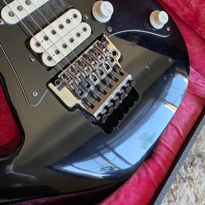 Ibanez Black/White JEM 7PBK image 3