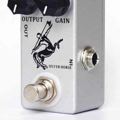 Mosky Mini Silver Horse Effect Pedal Overdrive Pedal for Electric Guitar (Price includes the import duty for US buyer) image 2